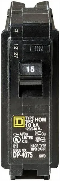 Square D Circuit Breaker Homeline