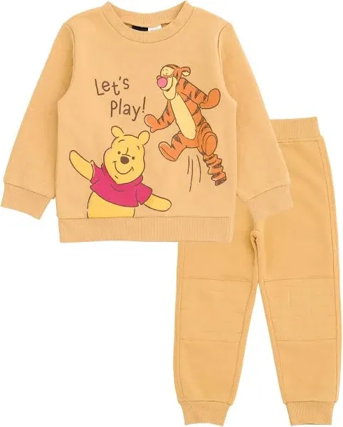 Disney Infant Baby Boys Winnie the Pooh Fleece Sweatshirt and Pants Outfit Set