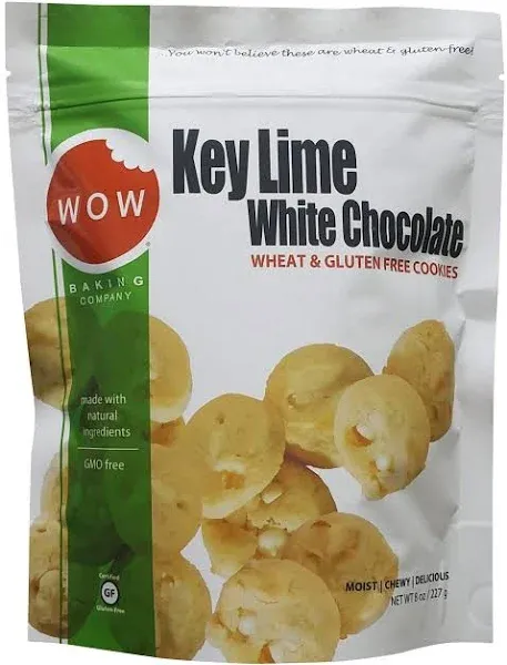 Wow Baking Key Lime White Chocolate Cookies