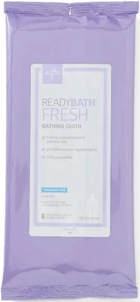 Medline ReadyBath Fresh Bathing Cloths