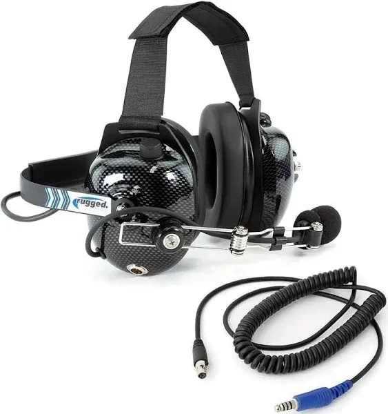 Rugged Radios Rugged Behind The Head Headset Features Volume