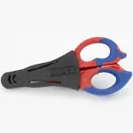 Knipex Tools LP 95 05 155 SBA, 6 1/4" Electrician's Shears with Plastic Belt Case