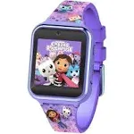 Accutime Kids Gabby's Doll House Purple Educational Touchscreen Smart Watch Toy for Girls, Boys, Toddlers - Selfie Cam, Learning Games, Alarm, Calculator, Pedometer & More (Model: GAB4007AZ)