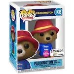 Funko Pop! Movies: Paddington - Paddington with Suitcase Flocked, Amazon Exclusive