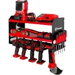 Toolganize Power Tool Organizer & Storage Wall Mount - Heavy Duty Metal Drill ...