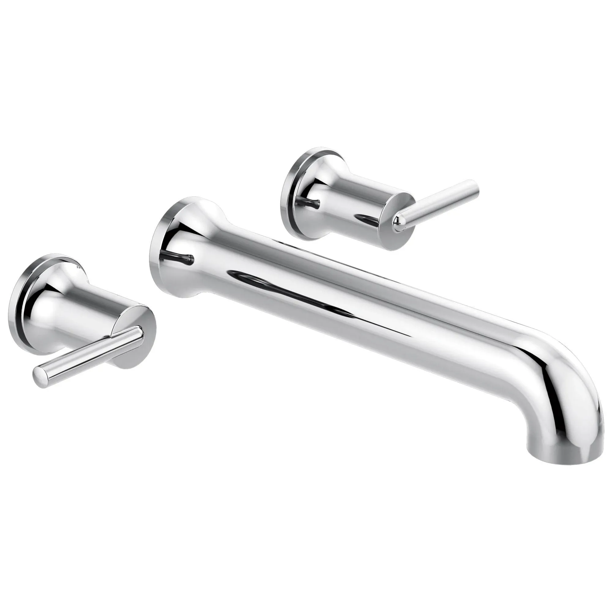 Delta T5759-WL Chrome Trinsic Wall Mounted Tub Filler