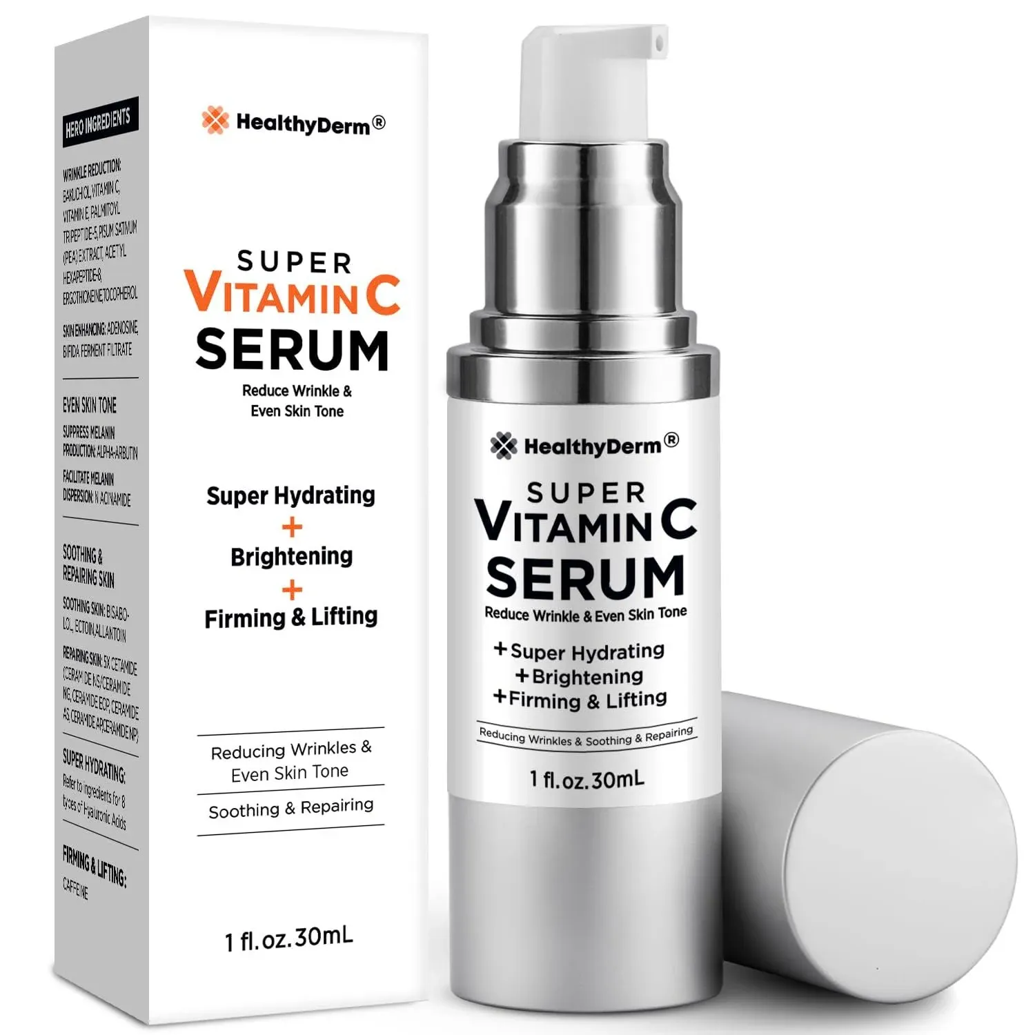 Super Vitamin C Serum for Women over 70 - Advanced Anti-Aging Vitamin C Face Ser