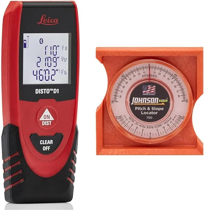 Leica Disto D1 Bluetooth Laser Distance Meter