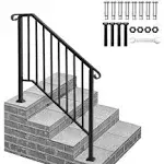 Karl Home Transitional Handrail Stair Railing