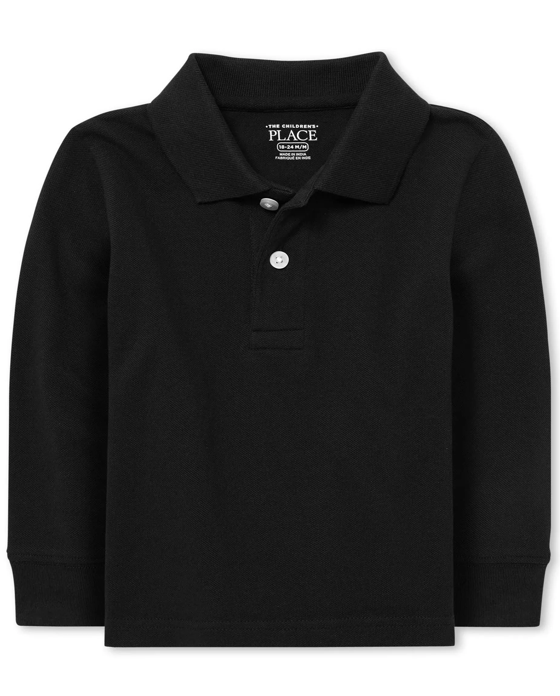 The Children's Place Boys Long Sleeve Polo