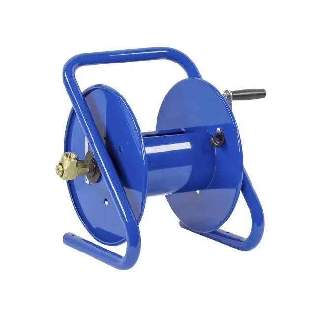 Coxreels 112-3-100-CM, Hand Crank Caddy Hose Reel: 3/8&#034;x100&#039; Capacity, 4000 PSI