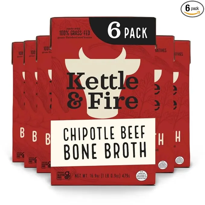 Kettle & Fire Chipotle Beef Bone Broth