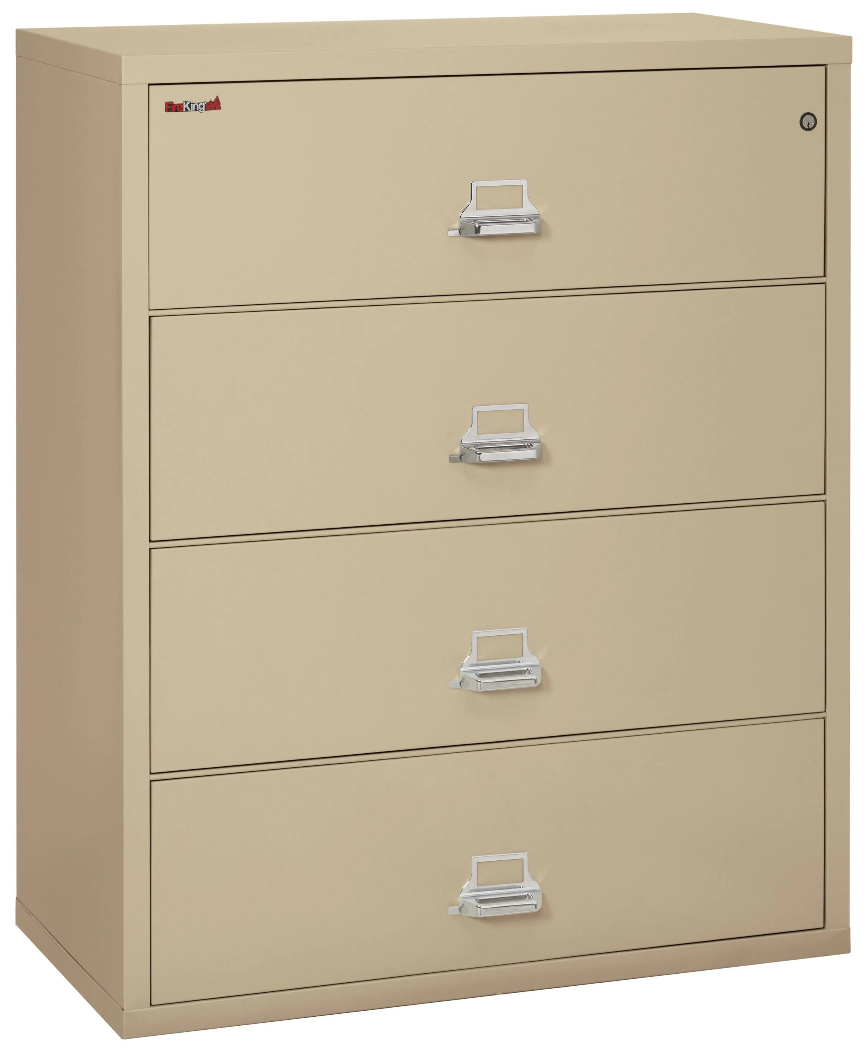 FireKing 4-4422-C Four Drawer 44" W Lateral Fire File Cabinet