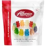 Albanese World's Best 12 Flavor Gummi Bears, 5lbs of Candy