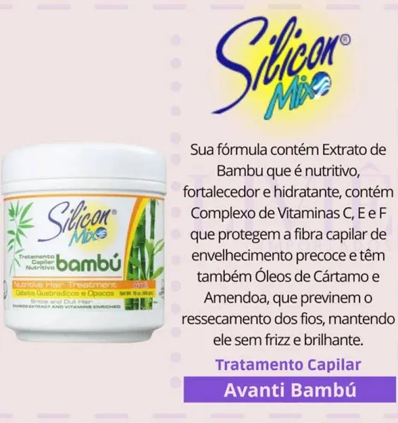 Silicon Mix Bambu Nutritive Hair Treatment 36 oz