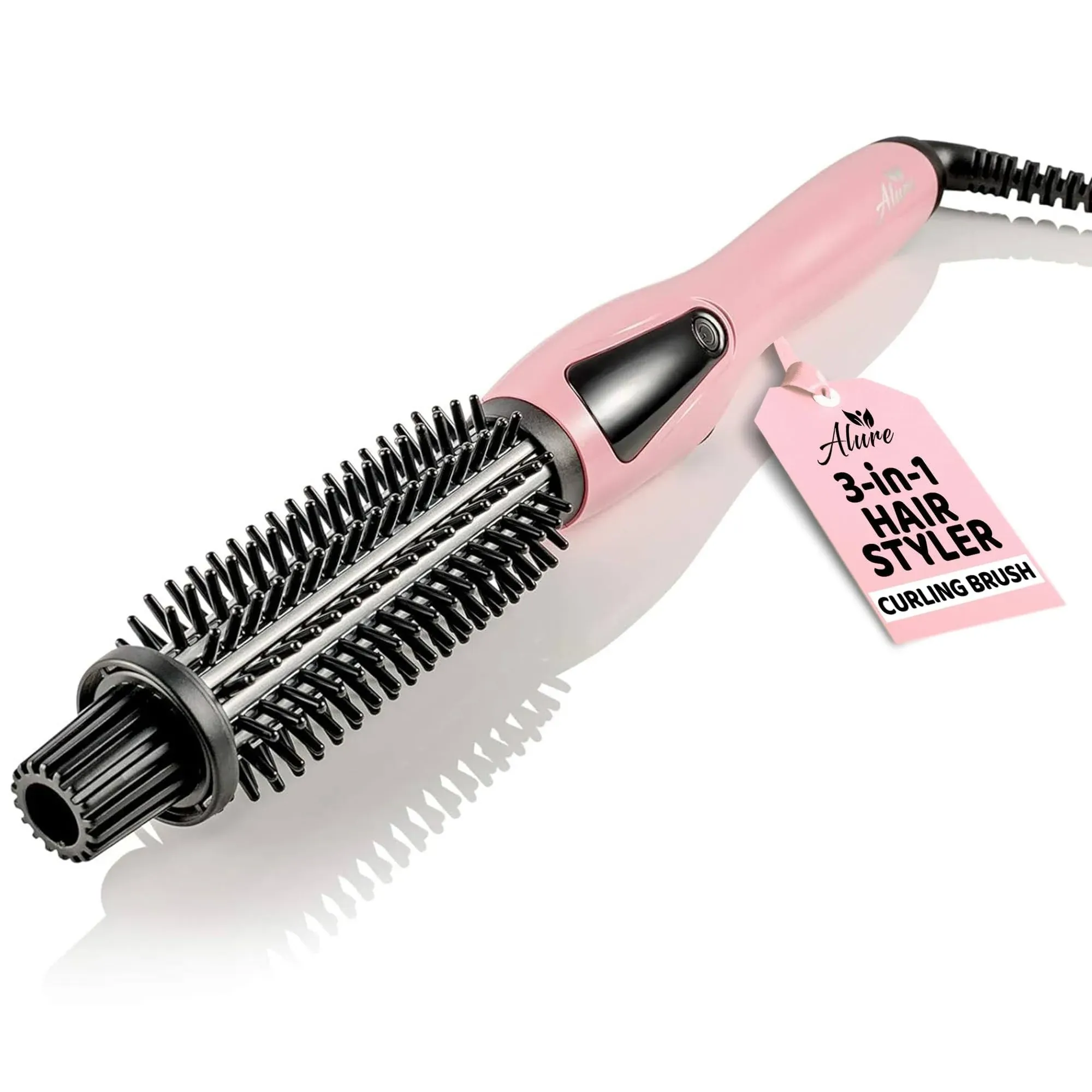 Heated Styling/Curlin<wbr/>g/Straightenin<wbr/>g Iron Brush | 3-in-1 Hair Multi-Styler 1 inc