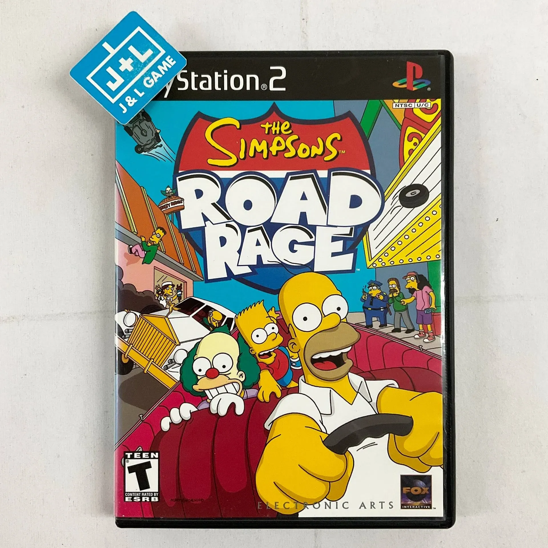 The Simpsons Road Rage PlayStation 2 PS2