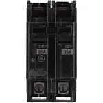 GE Circuit Breaker,30A,120/240V,2P THQC2130WL