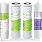 APEC Water Systems Filter-Set-ESPHUV-SSV2 High Capacity Replacement Filter Set for Essence Series ROES-PHUV75 Reverse Osmosis Water Filter System Stage 1-3, 5&7