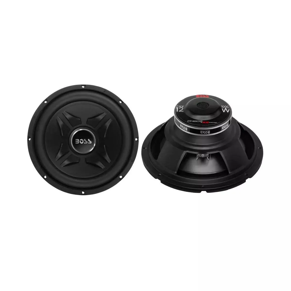 Boss CXX12 12" 2000W 4-Ohm Car Audio Power Subwoofers Sub Woofer Stereo