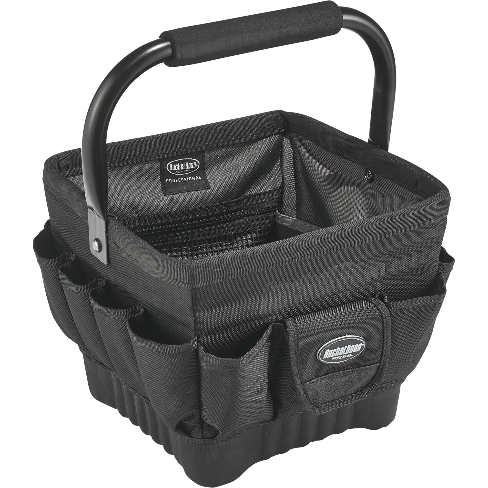 Bucket Boss - Pro Tool Tote 11, Tool Bags - Professional Series (74012), Black