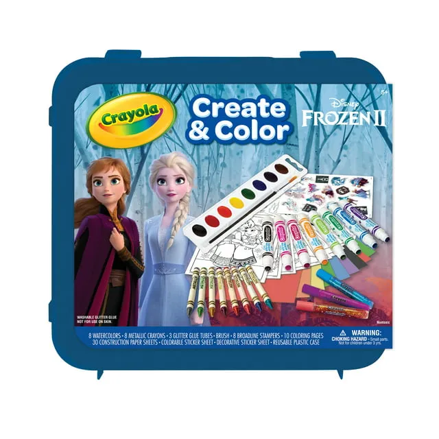 Crayola Create & Color Case Frozen 2