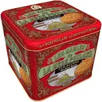 La Mere Poulard French Butter Sable Cookies in Luxury Tin, 1.1 lb (500 g)