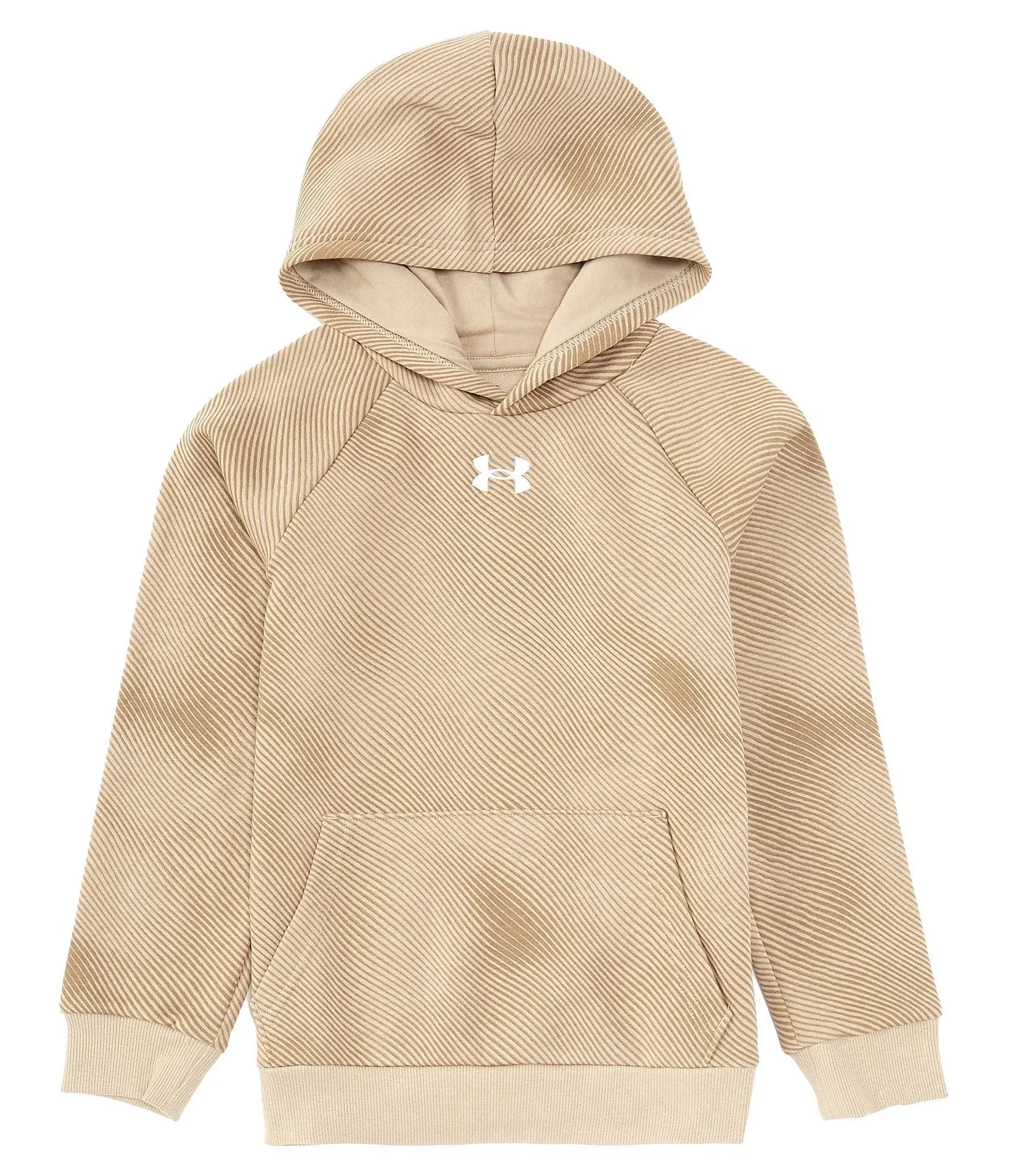 Under Armour Boys' Rival Fleece Printed Hoodie