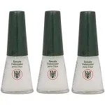 3 Bottles Quimica Alemana Nail Hardener Strengthener Polish Treatment 0.47 oz