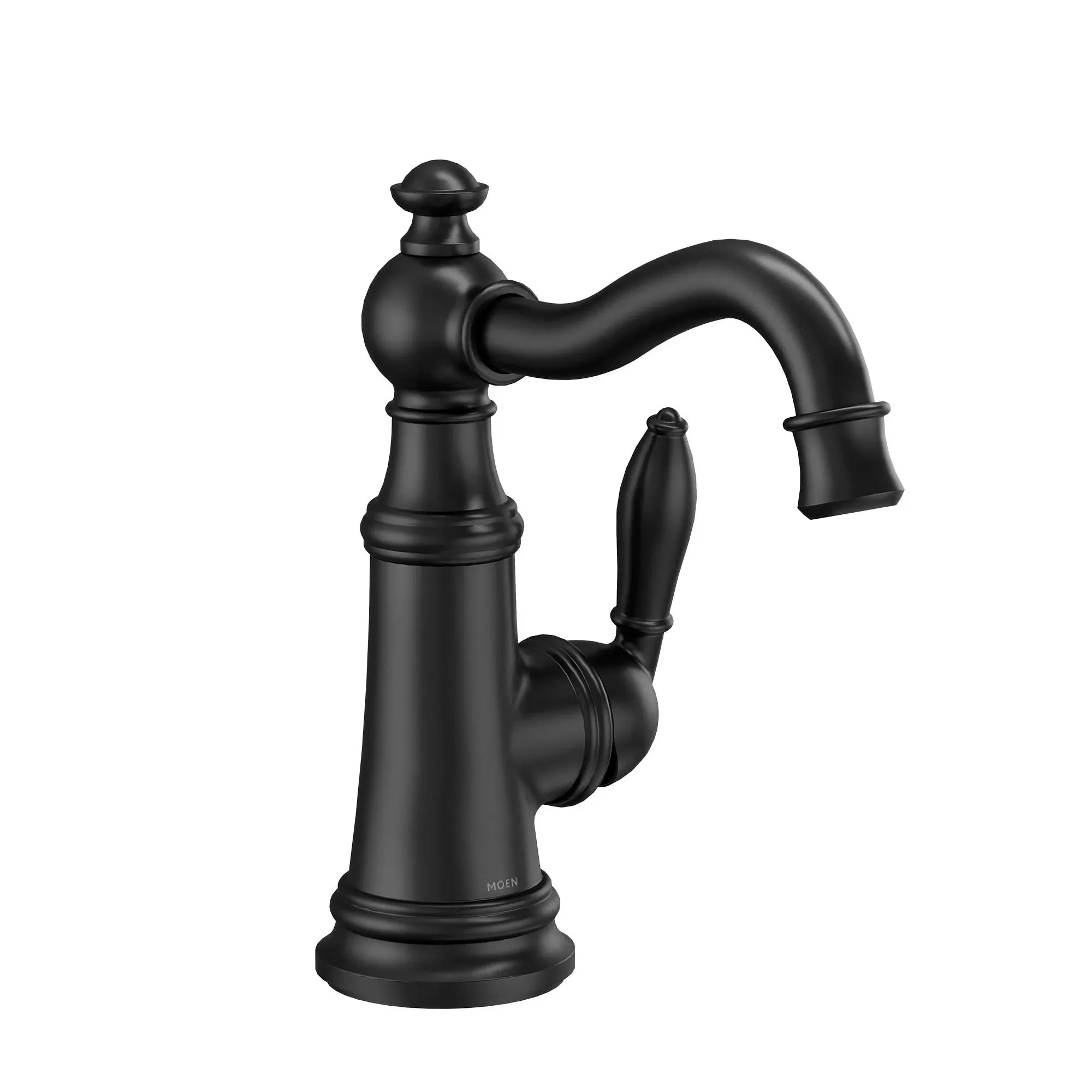 Moen S62101BL Weymouth Single Handle Bar Faucet Matte Black