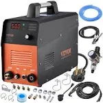 VEVOR Plasma Cutter with Torch 50Amp Non-Touch Pilot Arc Dual Voltage 110V/220V New DLZ50A110220VO4ZEV5