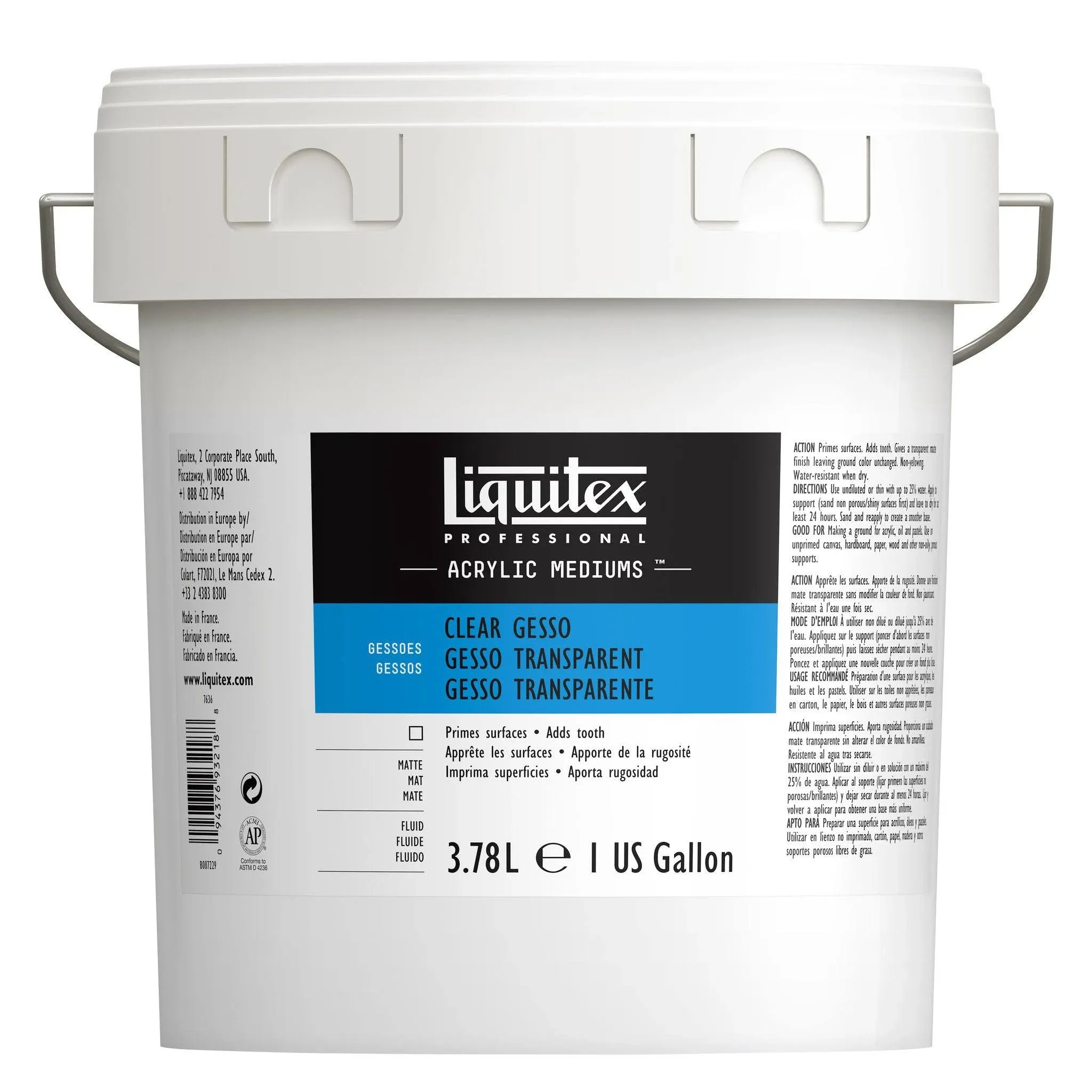 Liquitex - Acrylic Clear Gesso - 8 oz.