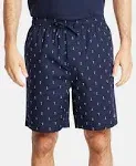 Nautica Men's Soft Woven 100% Cotton Elastic Waistband Sleep Pajama Short