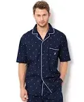 Nautica Men's Signature Pajama Shirt - Maritime Navy