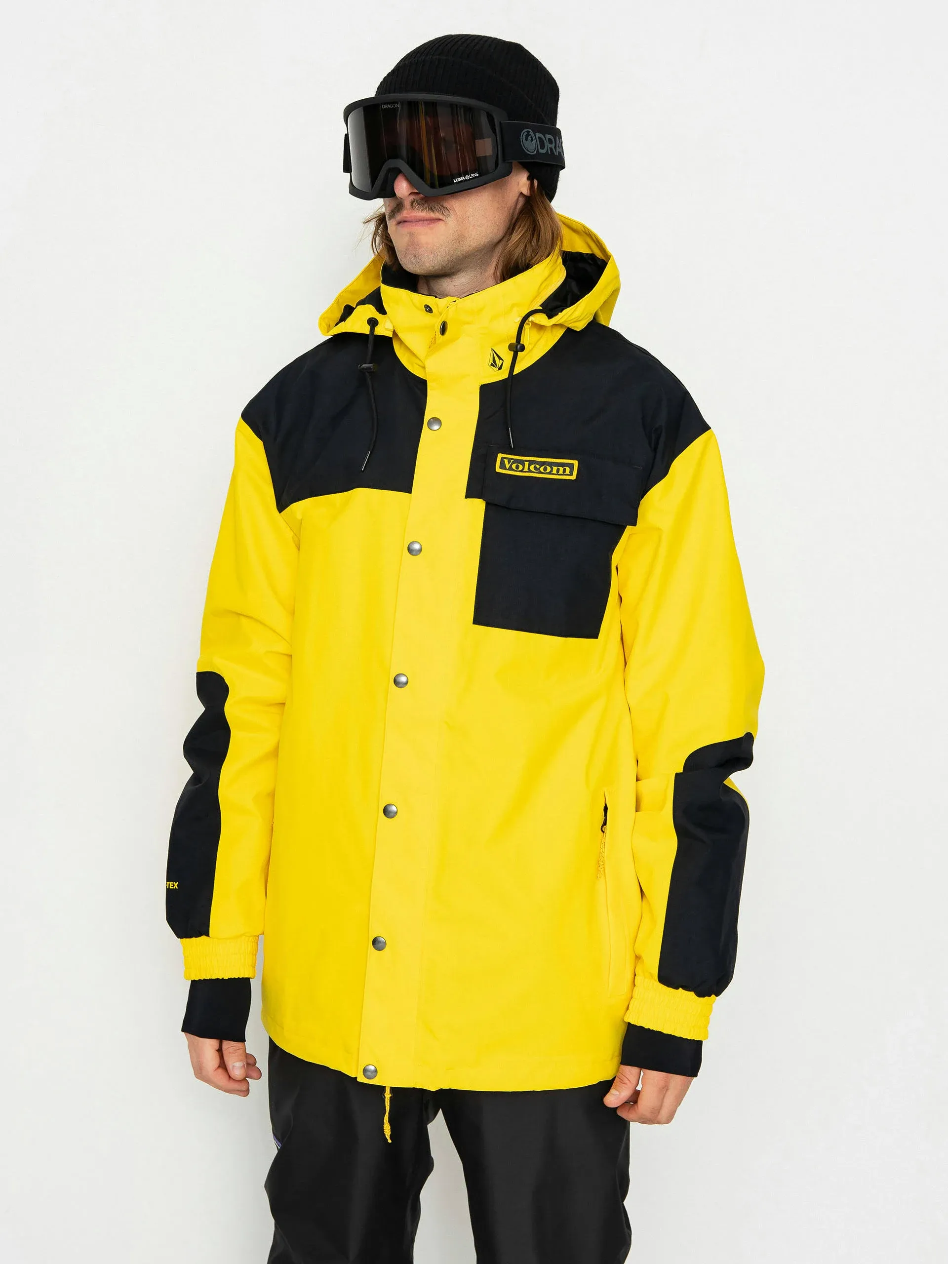 Volcom Men's Longo GORE-TEX Jacket 2024 Bright Yellow / M