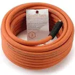 Giraffe Rubber Air Hose. 3/8 inch x 50 ft. 1/4 in. MNPT Fittings. 300 psi Heavy