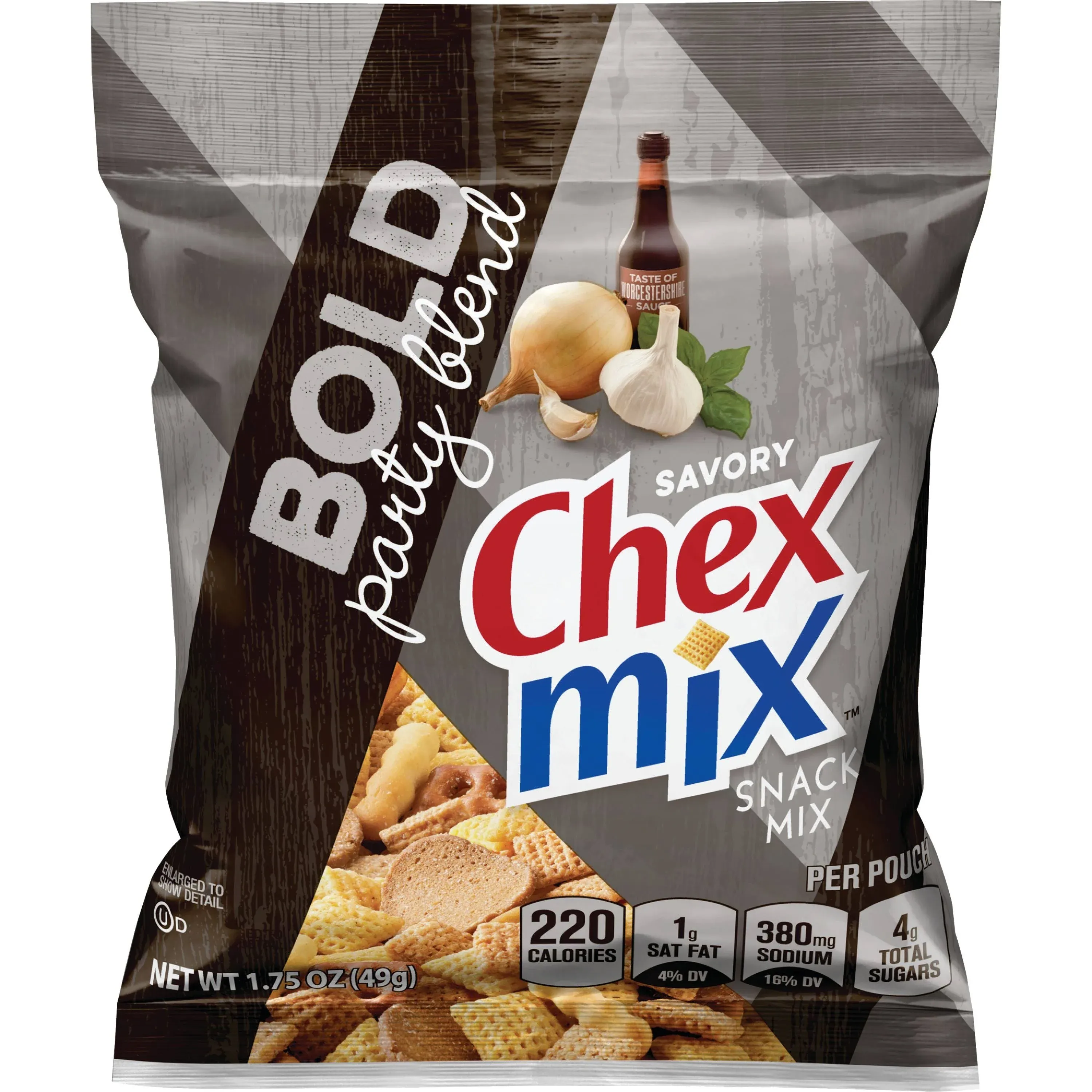 Chex Mix Bold Party Blend - 1.75 oz. Bag, 60 per Case