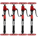 XINQIAO Third Hand Tool 3rd Hand Support System, Premium Steel Support Rod with 154 LB Capacity for Cabinet Jack, Drywall Jack& Cargo Bars, 18.5 IN-29.5 in Long, 4 PC