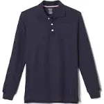 French Toast Boys' Long-Sleeve Pique Polo Shirt