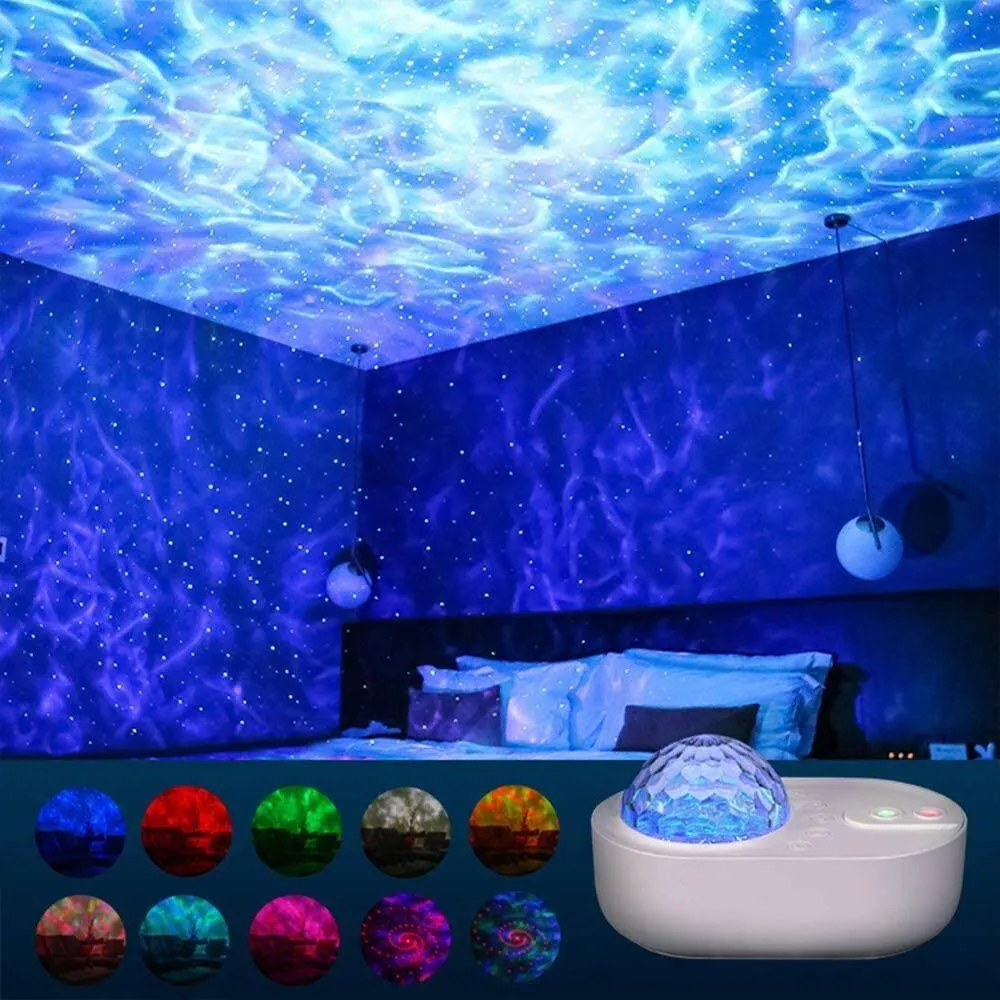 Star Projector with LED Nebula Cloud.ONXE Star Light Projector with Bluetooth Speaker for Bedroom/Game Rooms/Home Theater/Night Light Ambiance,Remote Control