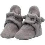 Zutano Cozie Fleece Baby Bootie - Gray