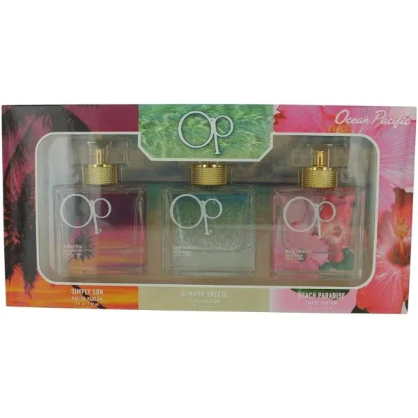 Ocean Pacific 3 Piece Fragrance Gift Collection for Women