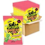 SOUR PATCH KIDS Watermelon Soft & Chewy Candy, Bulk Candy, 12 - 8 oz Bags