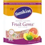 Sunkist Fruit Gems Individually Wrapped - 2 lb Pouch