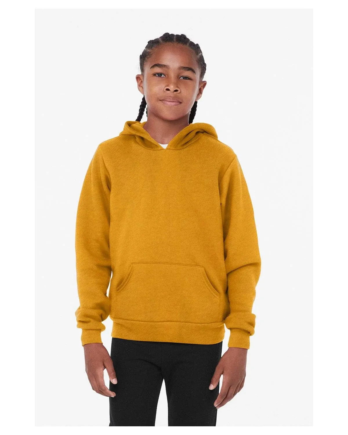 Bella + Canvas Youth Sponge Fleece Pullover Hoodie