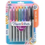 Paper Mate Flair Candy Pop 16pk Felt Pens 0.4mm Ultra Fine Tip Multicolored