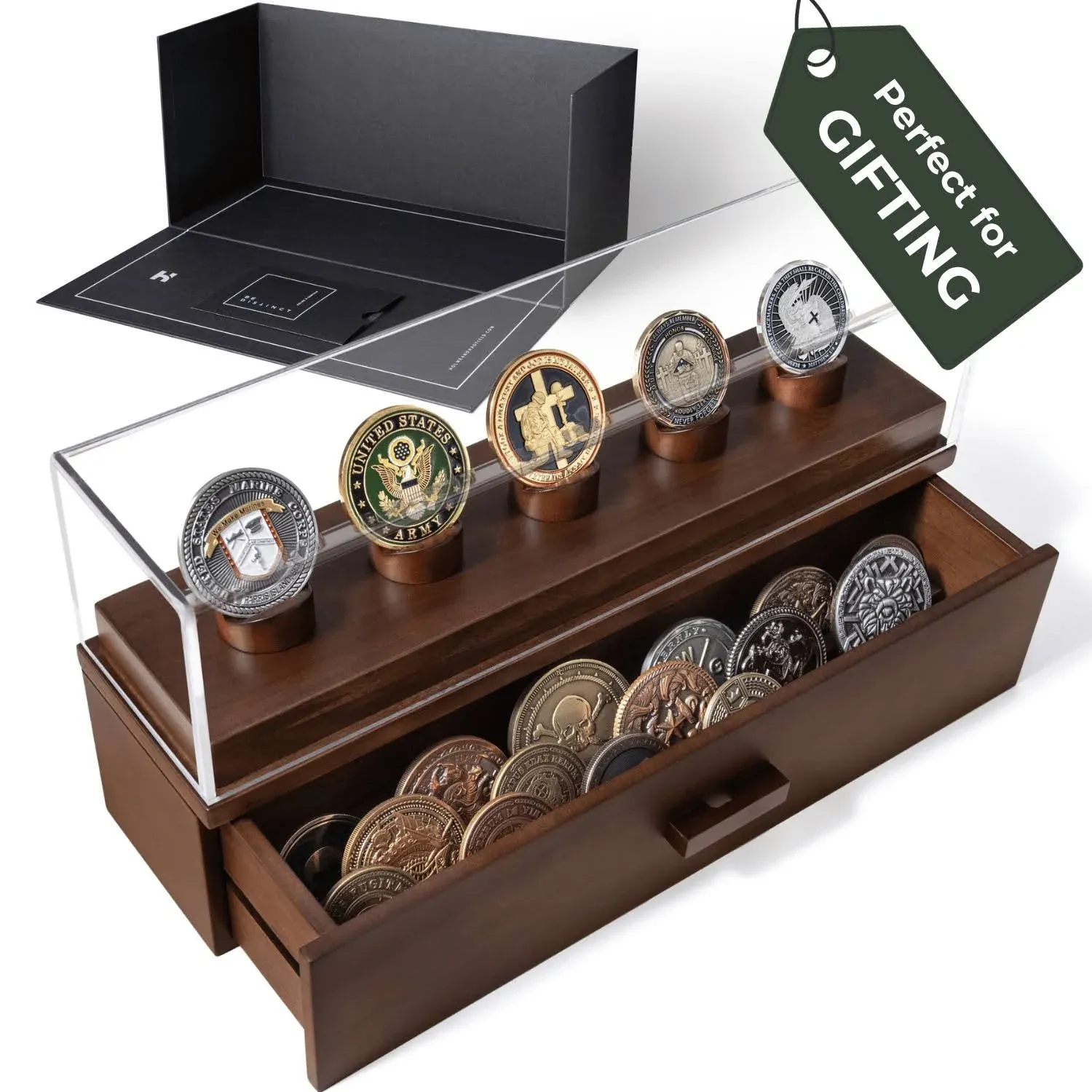 The Coin Deck by Holme & Hadfield | Challenge Coin Display Case