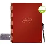 Rocketbook Core Smart Reusable Notebook - Beige - Executive Size Eco-friendly Notebook (6" x 8.8") - 36 Dot-Grid Page