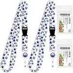 Cruise On Cruise Lanyard for Ship Cards 2 Pack with ID Holder