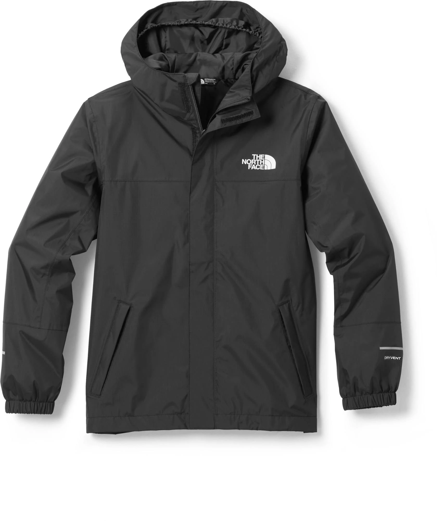 The North Face Antora Rain Jacket - Boys' TNF Black, L